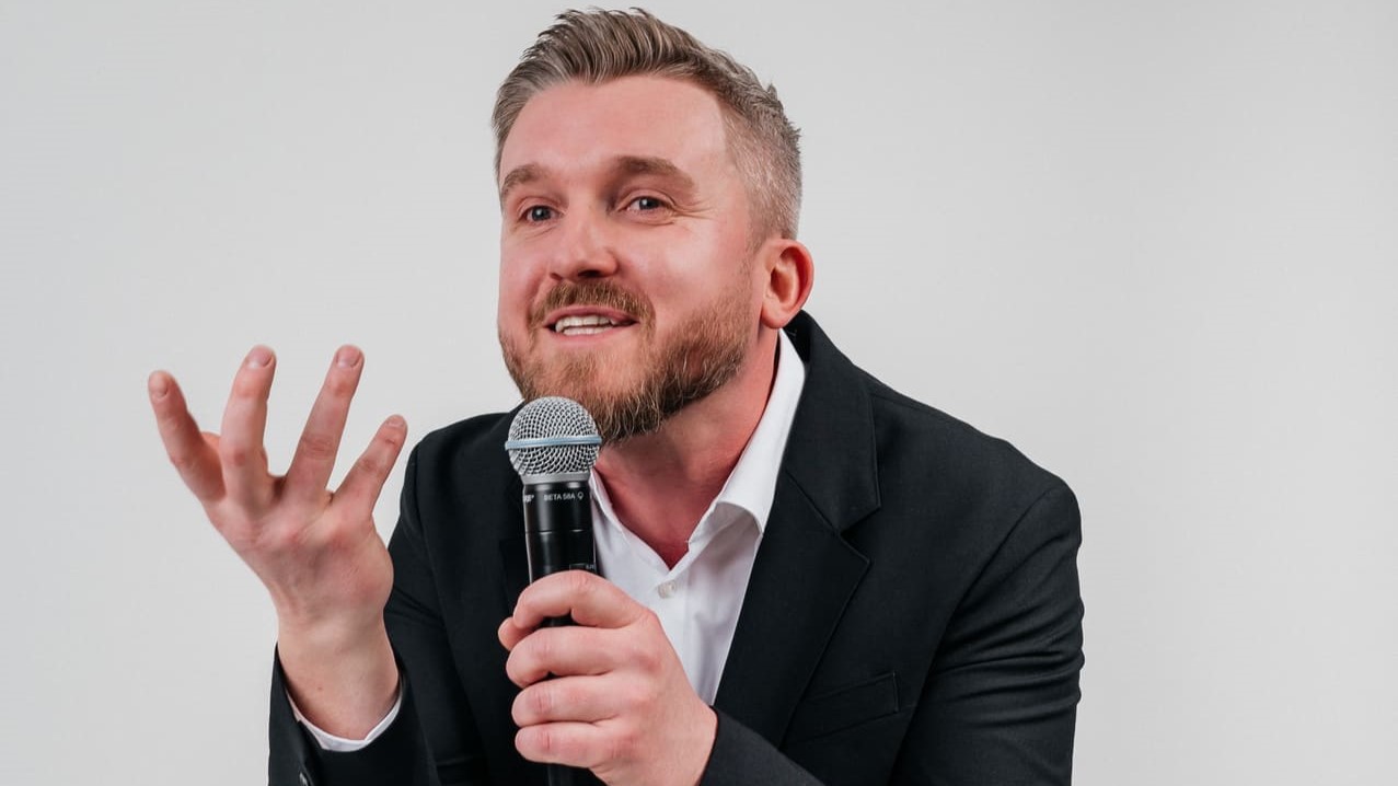 Renginių vedėjas Paulius Malinauskas