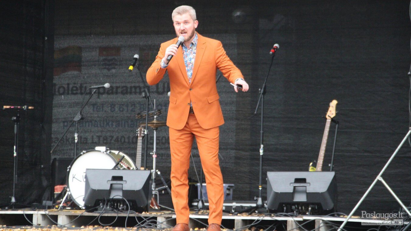 Renginių vedėjas Paulius Malinauskas